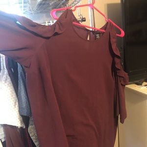 Torrid Size 3 cold shoulder blouse